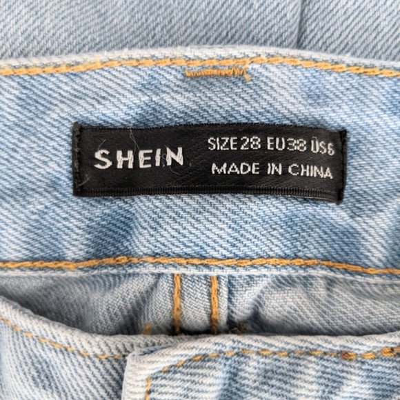 SHEIN BASICS Wide Leg Jeans - Picture 5 of 8